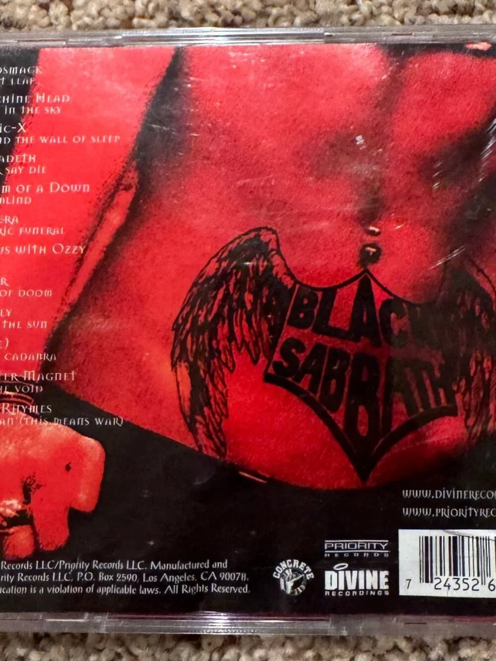 Nativity In Black II CD Black Sabbath Tribute Ozzy System Of A Down Pantera Slay - Picture 2 of 5